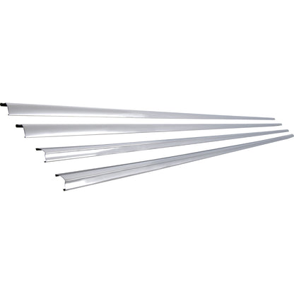 B5914 - 1959 Impala; Exterior Quarter Panel Molding Set; 2 Door; Convertible; 4 Piece Set