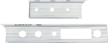 1963 Chevy Impala; Dash Facia Molding Set; Standard Models; 2 Piece Set; Pair