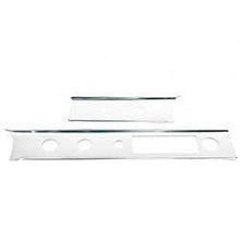 1964 Chevy Impala; Dash Facia Molding Set; Standard Models; 2 Piece Set