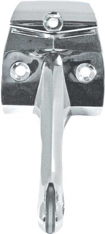 1965-66 Impala Inner Rear View Mirror Bracket ; Convertible ;  Chrome