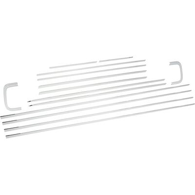 B9077 - 1964 Chevrolet Impala; Exterior Body Side Molding Set; 2 Door; 14 Piece Set