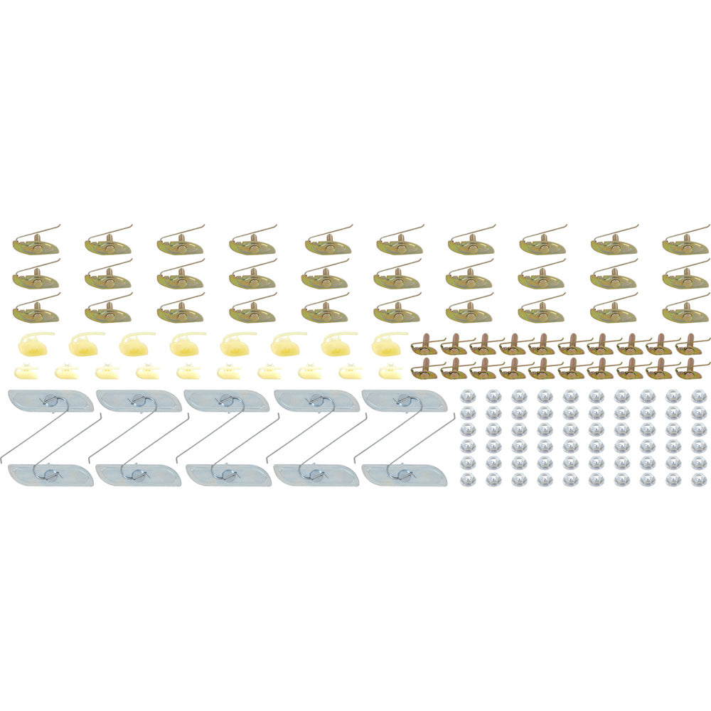 B9191 - 1961 Chevrolet Impala; Exterior Body Side Molding Clip Set