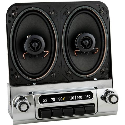 1953-54 Chevrolet; Bluetooth; Reproduction Radio; With Speakers