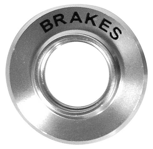 1966-73 Bronco; Billet Aluminum Brake Warning Light Bezel