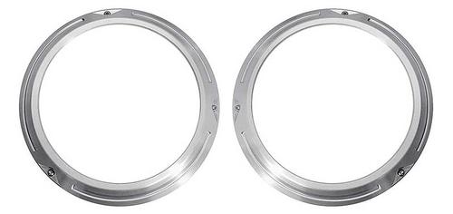 1966-77 Bronco; Billet Aluminum Headlamp Bezels