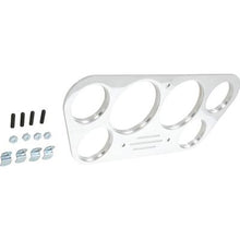1953-55 F-Series Truck; Billet Aluminum 6-Gauge Dash Insert