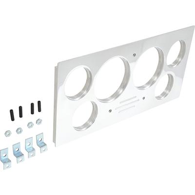 1973-79 F-Series Truck Custom Cab; Billet Aluminum Dash Insert; 6-Gauge