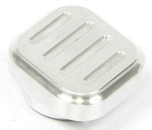 Lokar Brushed Billet Aluminum Dimmer Switch Pad with Ball Milled Finish
