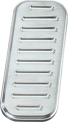 1967-69 Camaro / Firebird Lokar Billet Accelerator Pedal Pad - Flat Style - Ball Milled Finish