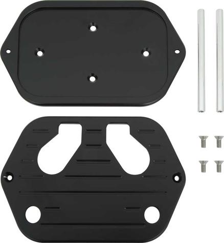 Gloss Black Ball Milled Billet Battery Box For 34 Series Optima Battery