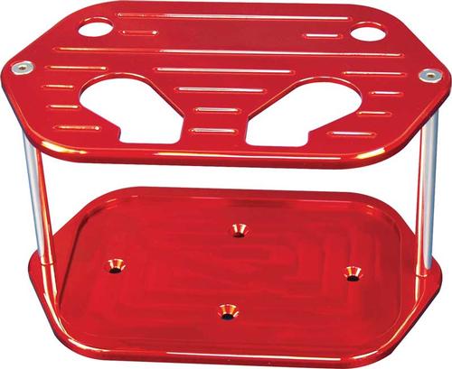Red Ball Milled Billet Battery Box For 34 Series Optima Battery