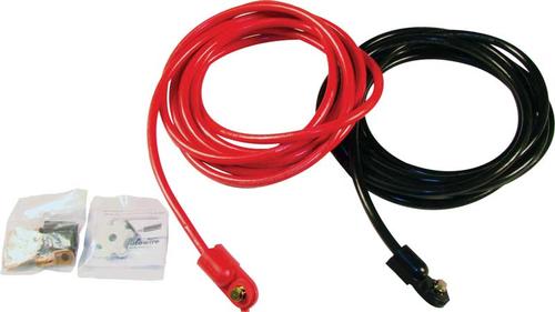 Universal 6' Under Hood Mount Side Terminal Battery Cable Set