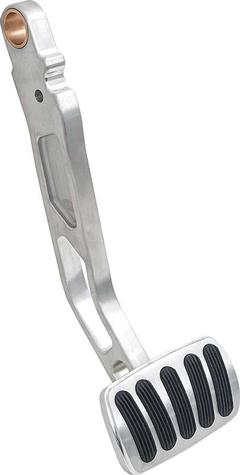 1955-57 Chevy Lokar Billet Brake Pedal Arm - Auto Trans, Power Brake Pad - Brushed