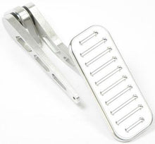 Lokar Billet Aluminum Throttle Assembly with Xtra Large 2" x 5" Pedal Pad and a Ball Milled Finish