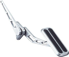 Lokar Billet Aluminum Throttle Assembly Xtra Large 2" x 5" Pedal Pad with Rubber Inserts