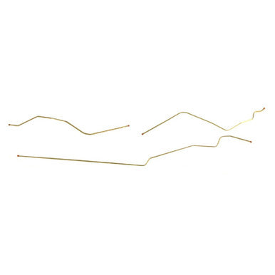 The Right Stuff 1963-64 Chevrolet Impala/Bel Air, Pre-Bent  Front to Rear OE Steel Fuel Line - (BGL6301)