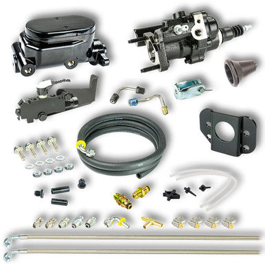 The Right Stuff 67-74 GM A/F/X-Body, Black Hydro Boost Booster &amp; Master Cylinder Combo Disc/Drum - (BHB015171)