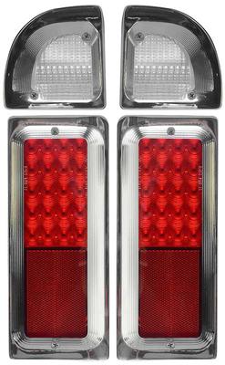 1968-72 Chevrolet, GMC Truck; Billet Aluminum Marker Light Bezel; Bright polished finish,Pair