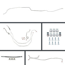 The Right Stuff 59-64 Impala &amp; Biscayne Manual Fr Disc Conversion R Drum Brake Line Kit - (BOM59H2)