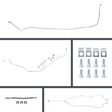The Right Stuff 65-66 Impala &amp; Biscayne Manual Front Disc Conversion Pre-Bent Brake Line Kit - (BOM65H2)