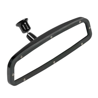 Muscle Car Universal Fit Billet Rear View Mirror - Gloss Black