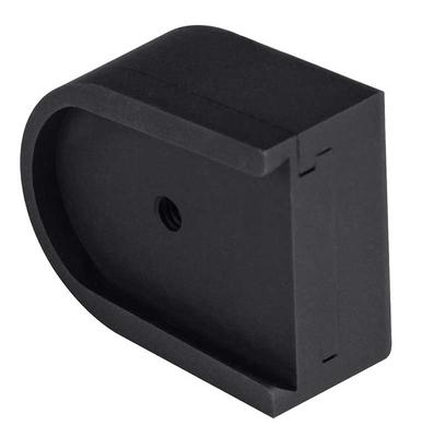 Billet Rear View Mirror Universal Mount - Flat Black