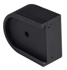 Billet Rear View Mirror Universal Mount - Flat Black