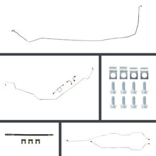 The Right Stuff 65-66 Bel Air Front Disc Conversion Rear Drum Pre-Bent Stainless Brake Line Kit - (BSM65H2)