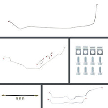 The Right Stuff 67-68 Bel Air Front Disc Conversion Rear Drum Pre-Bent Stainless Brake Line Kit - (BSM67H2)