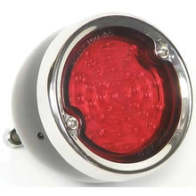 1954-59 Chevrolet, GMC Stepside Pickup; LED Tail Lamp Assembly; 12 Volt; Black Housing; Red Lens; Fits LH or RH Side