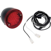 1960-66 Chevrolet, GMC Stepside Pickup; LED Tail Lamp Assembly; 12 Volt; Black Housing; Red Lens; LH or RH Side
