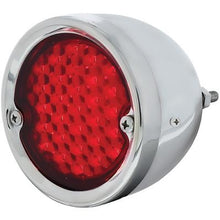 1954-59 Chevrolet, GMC Stepside Pickup; LED Tail Lamp Assembly; 12 Volt; Polished Stainless Housing; Red Lens; Fits LH o