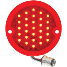 1955-59 Chevrolet, GMC Stepside Pickup; LED Tail Lamp Lens; 12 Volt; Red Lens; Fits LH or RH Side