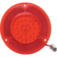 1967-76 Chevrolet, GMC Stepside Pickup; LED Tail Lamp Lens; Red Lens; Fits LH or RH Side