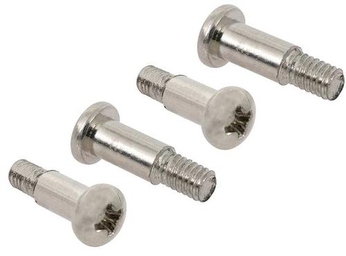 1966-69 Nova, 1967-68 Camaro RS; Park Lamp Lens Screw Set; Chrome Plated; 4 Piece Set