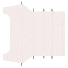1971-73 Mustang Coupe Reproduction Vinyl Headliner - White (Off White)