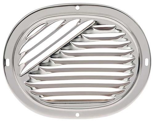 1958-63 Impala, Bel Air, Biscayne; Kick Panel Vent Grills; Nickel Plated; Pair