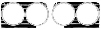 1966 Impala, Bel Air, Biscayne, Caprice; Headlamp Bezels; RH & LH; Pair