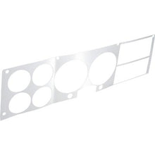 81-86 C/K and 1987-1991 R/V Models; Brushed Aluminum Dash Applique
