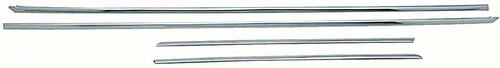C2388 - 1962-65 Chevy II Nova; Roof Drip Molding Set; 2 Door, Hardtop, Coupe; 4 Piece Set