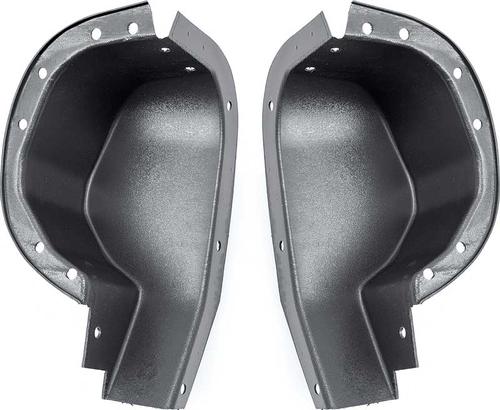 1962-65 Chevy II, Nova; Headlamp Bucket Shields; Plastic; Pair