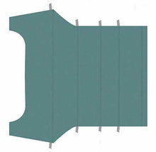 1964-68 Mustang Coupe Reproduction Vinyl Headliner - Dark Aqua