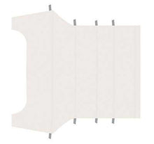 1964-68 Mustang Coupe Reproduction Vinyl Headliner - White (Off White)