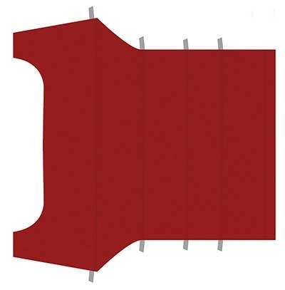 1965-68 Mustang Coupe Reproduction Vinyl Headliner - Bright Red