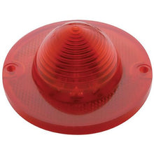 1956-57 Chevy Corvette; LED Tail Light Assembly; Red Lens / Red Bulbs