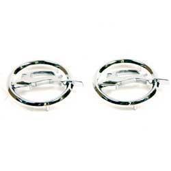 C6410 - 1964 Impala; Rear Quarter Panel Emblems; Pair