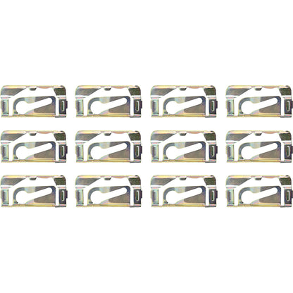 C78A - 1965-72 GM; Molding Clip Set; Windshield, Quarter, Back Window; 12-piece Set