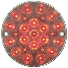 1975-82 Chevy Corvette; LED Tail Light Assembly; Clear Lens / Red Bulbs