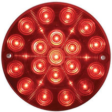 1975-82 Chevy Corvette; LED Tail Light Assembly; Red Lens / Red Bulbs