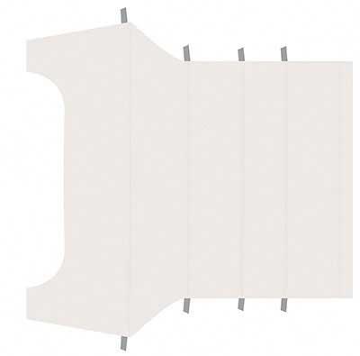 1969-70 Mustang Coupe Reproduction Vinyl Headliner - White (Off White)
